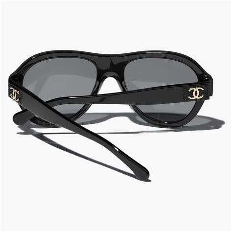 giubbotto aviatore chanel|CHANEL Sunglasses: Pilot Sunglasses, acetate & strass — .